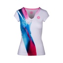 BIDI BADU BELLA 2.0 TECH V NECK TEE WHITE NEON