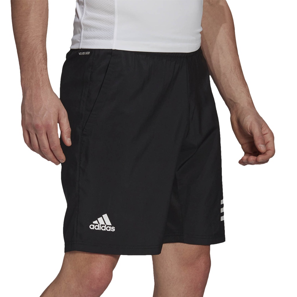 PANTALON CORTO ADIDAS CLUB 3STR BLACK/WHITE