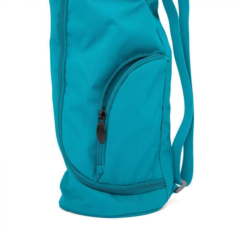 Bolsa de yoga, bolsa para esterilla, funda esterilla yoga Hatha, yoga  bag, porta esterilla yoga para colchonetas de hasta 62cm de ancho, bolsillo  con cremallera, algodón, hecho a mano en Barcelona 