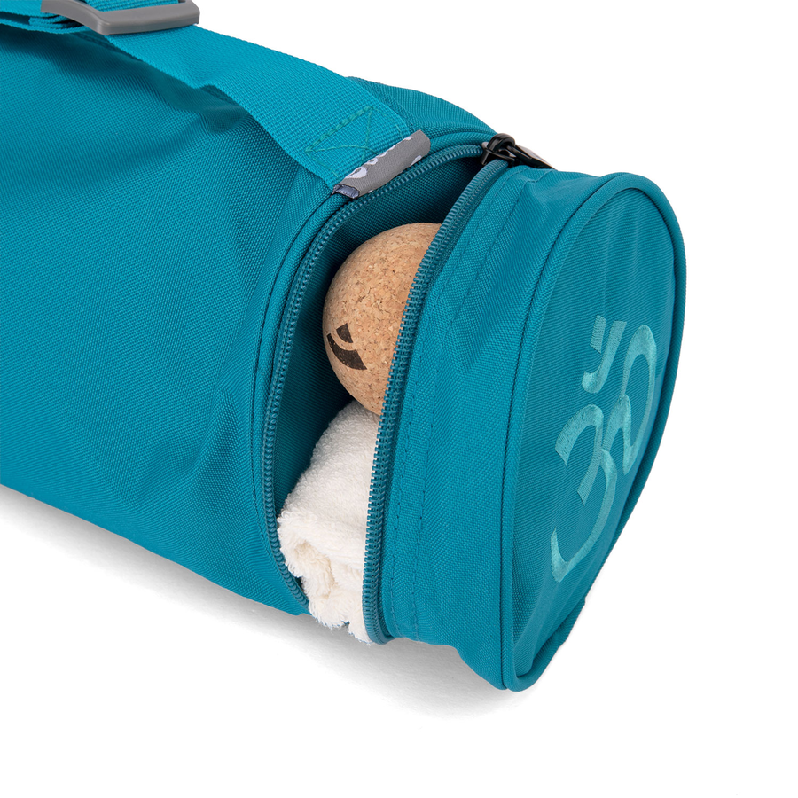  Muka Bolsa grande de lona con soporte para esterilla de yoga,  bolsa de almacenamiento de hombro para yoga, pilates, ejercicios, playa,  color gris : Deportes y Actividades al Aire Libre