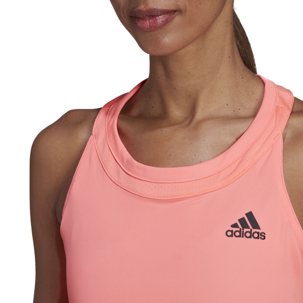 VESTIDO ADIDAS CLUB COLOR ACID RED/BLACK