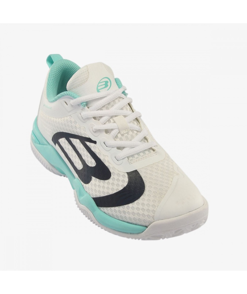 ZAPATILLA BULLPADEL BEKER W 22V BLANCO