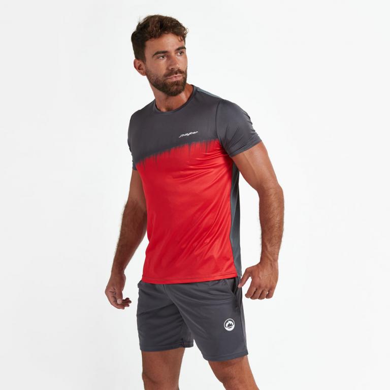 CONJUNTO J'HAYBER RAIN RED-GREY