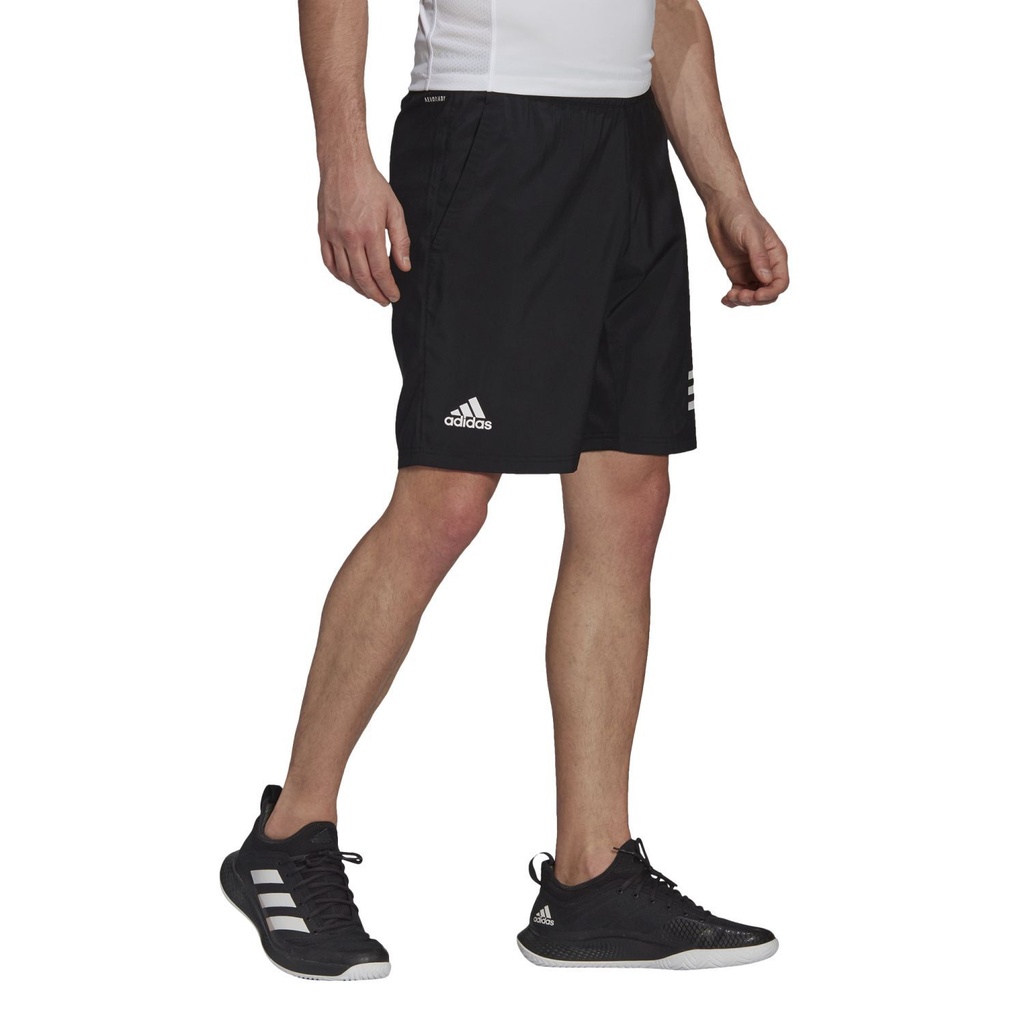 PANTALÓN CORTO ADIDAS CLUB 3STR BLACK/WHITE