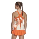 CAMISETA ADIDAS DE TIRANTES NY Y-TANK COLOR ECRU TINT/IMPACT ORANGE