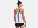 CAMISETA UNDER ARMOUR WOMEN'S KNOCKOUT TANK WHITE-WHITE-BLACK