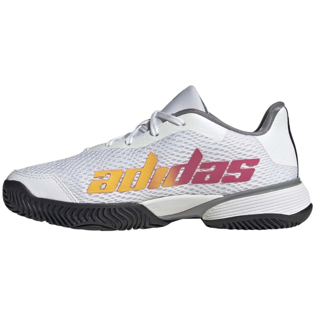 ZAPATILLAS ADIDAS BARRICADE K COLOR FTWR WHITE/SOLAR GOLD/LUCID FU