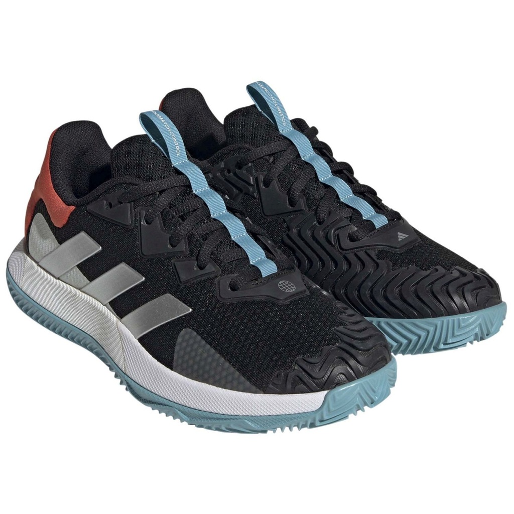 ZAPATILLAS ADIDAS SOLEMATCH CONTROL M CLAY COLOR CORE BLACK/MATTE SILVER/FTWR W