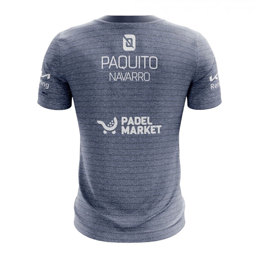 CAMISETA BULLPADEL WPT PAQUITO NAVARRO 2023
