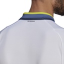 POLO FLFT PB HR WHITE/CREW NAVY