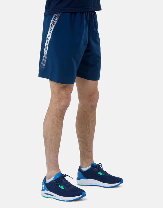 PANTALONES Men's UA Woven Graphic Shorts navy