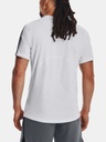 camiseta under armour UA HG Armor Nov ajustado SS blanco