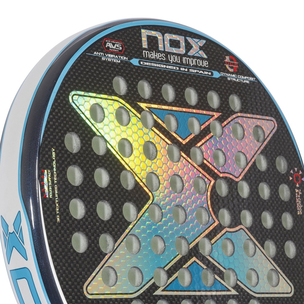 Pala Padel Nox MP10 Gemelas Atomikas By Mapi S.Alayeto (360-375gr) 202 –  SPIN SPORTS