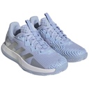 ZAPATILLAS ADIDAS SOLEMATCH CONTROL W CLAY COLOR BLUE DAWN/MATTE SILVER/FTWR WH