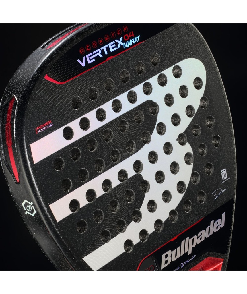 PALA BULLPADEL VERTEX 04 COMFORT 24