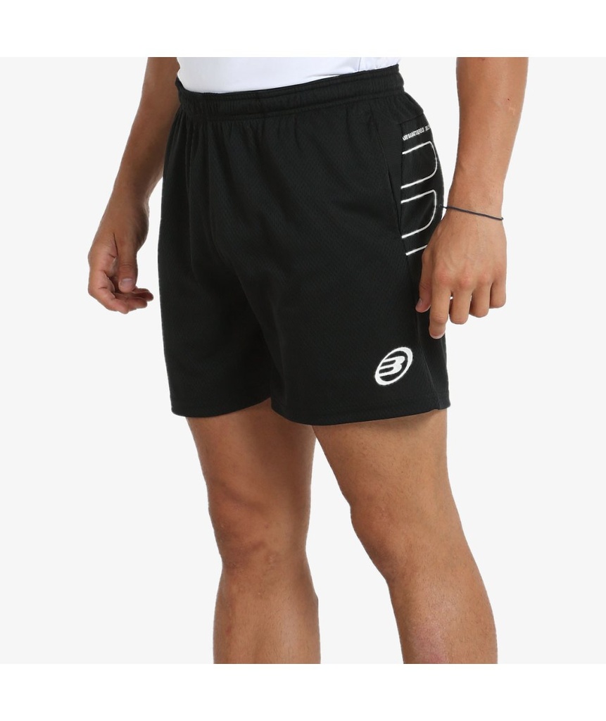 SHORT BULLPADEL OPACO NEGRO