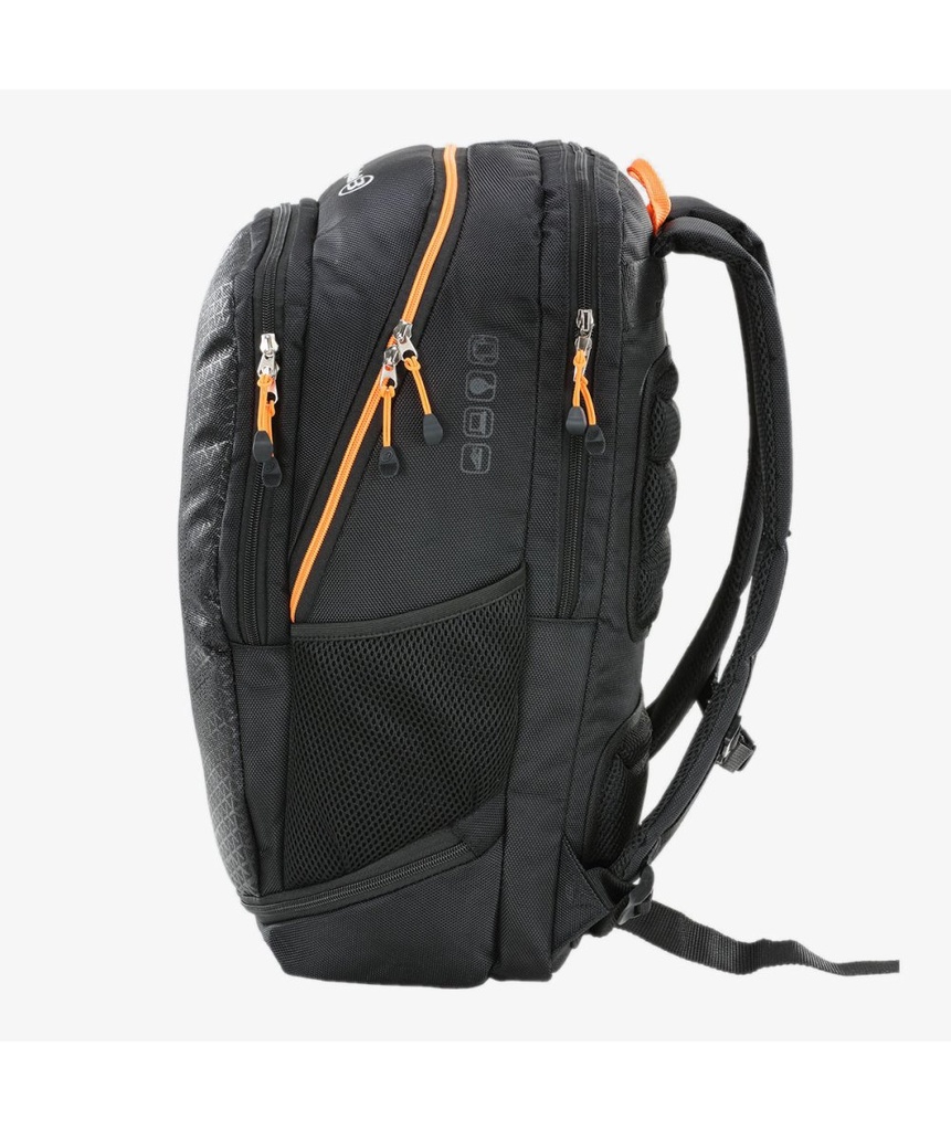 MOCHILA BULLPADEL HACK NEGRO