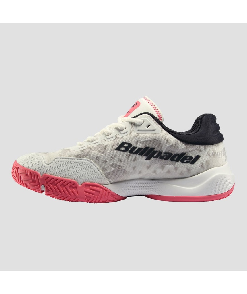 ZAPATILLA BULLPADEL FLOW 24V BLANCO/CARBON