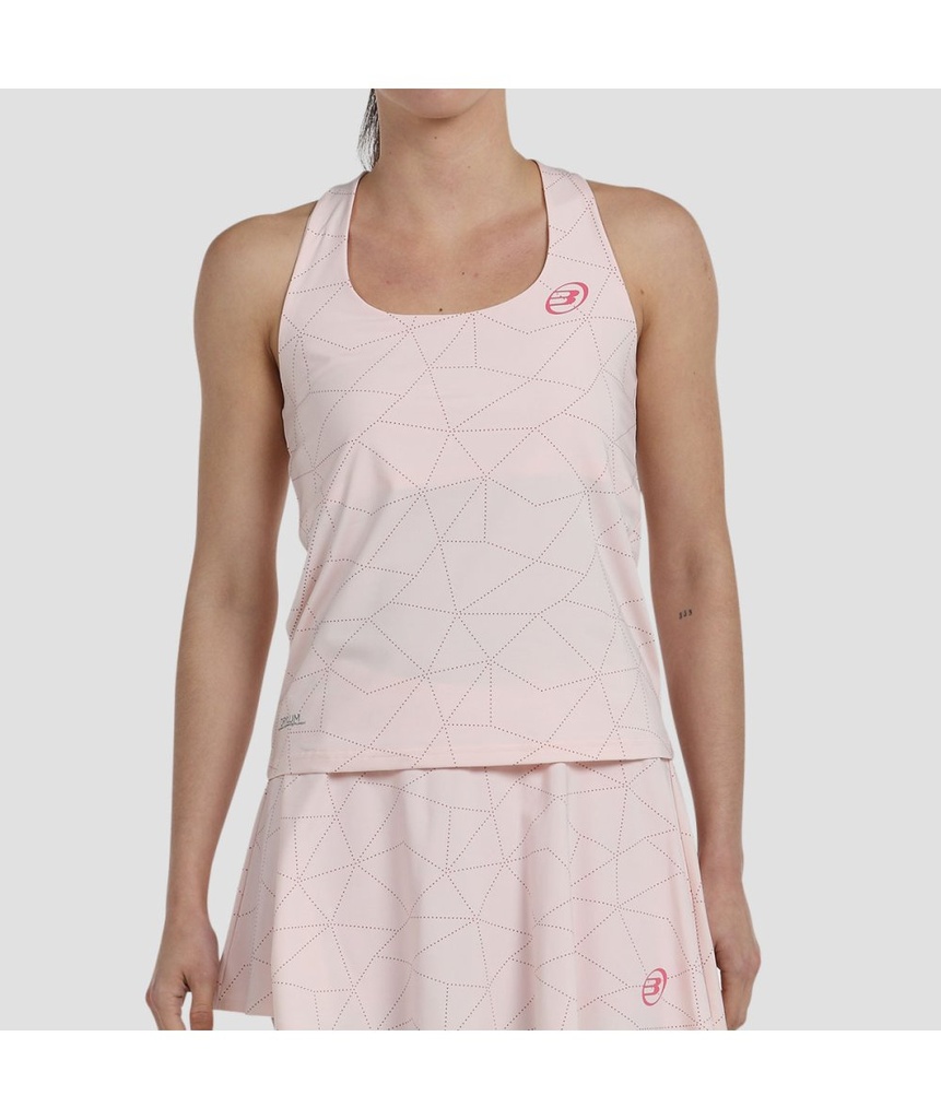 CAMISETA BULLPADEL ESTAS ROSA PASTEL