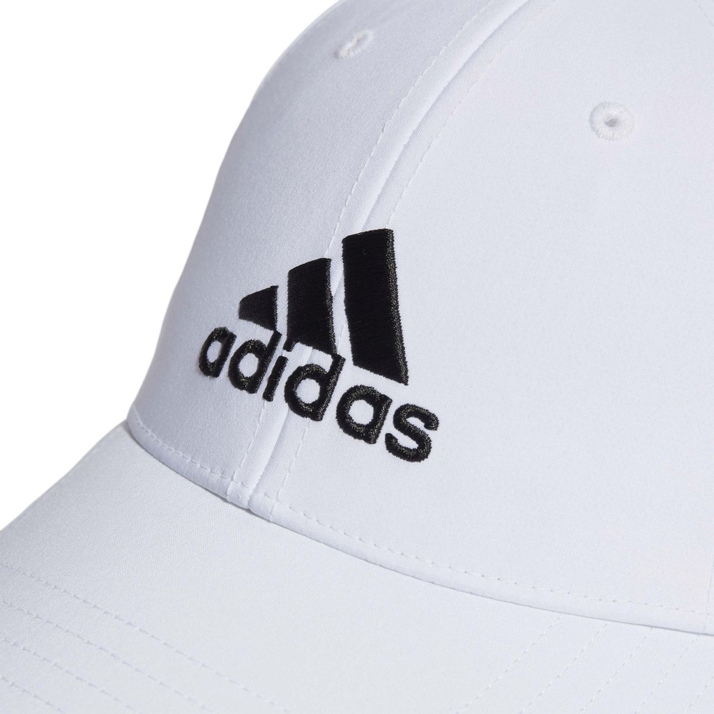 GORRA BBALL LT EMB COLOR WHITE/WHITE/BLACK