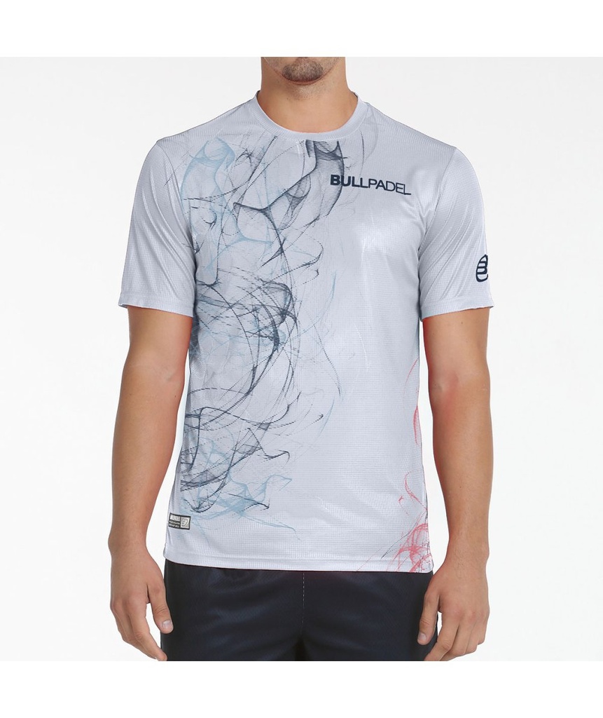 CAMISETA BULLPADEL CASIOP GRIS AZULADO