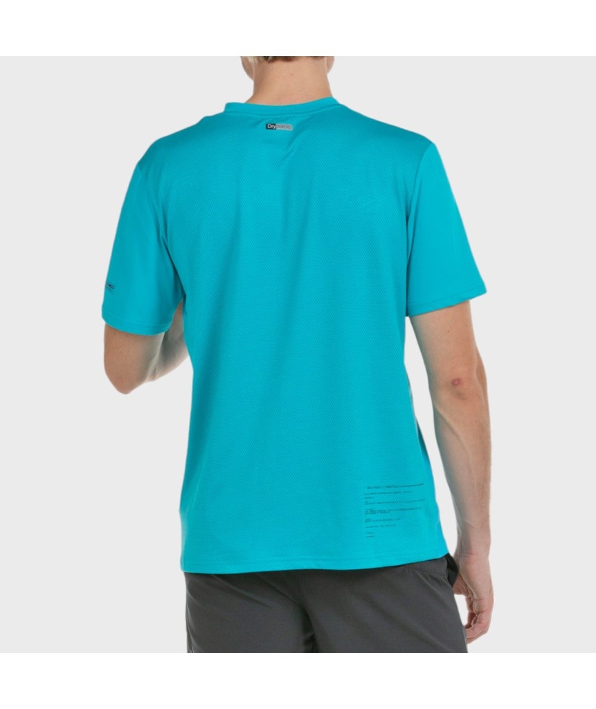 CAMISETA BULLPADEL MARON TURQUESA