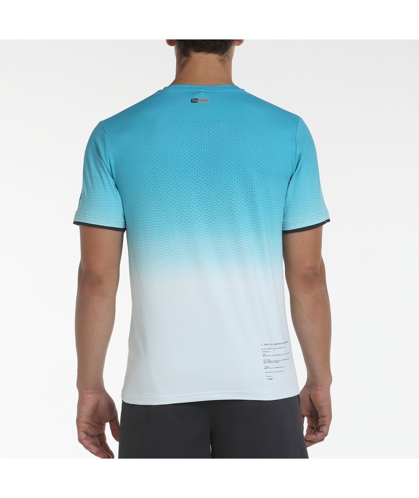 CAMISETA BULLPADEL MERGA TURQUESA