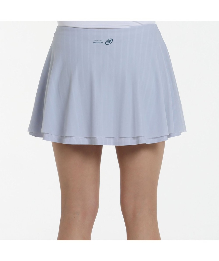 FALDA BULLPADEL OKAB GRIS AZULADO TEJ.BICOLOR