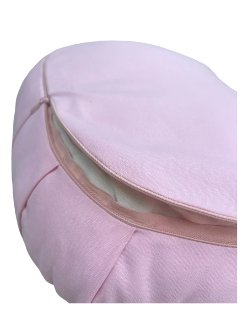 Zafu de meditación Corazón Rosa