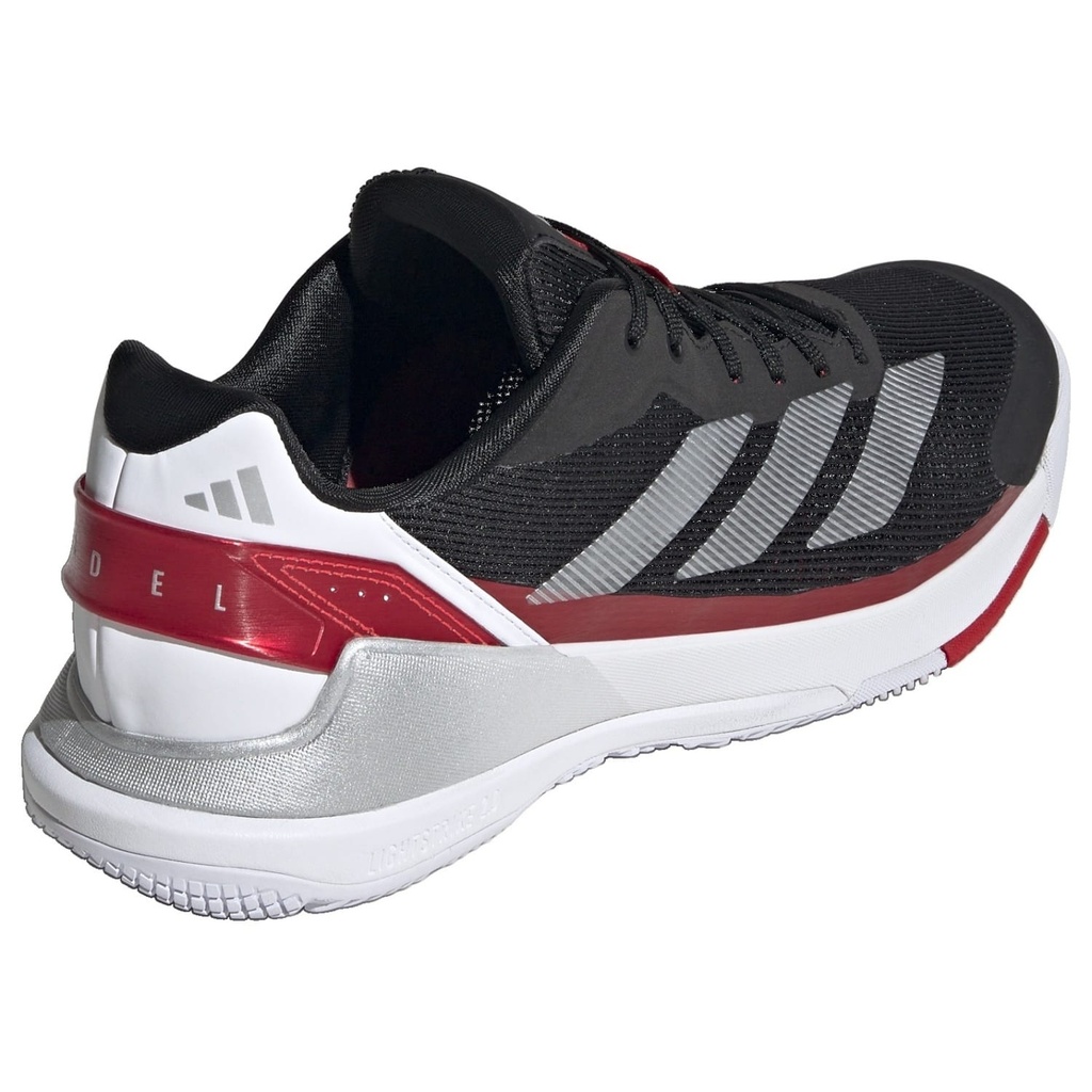 Zapatillas Crazyquick Ls Padel M Color Core Black/silver Met./lu