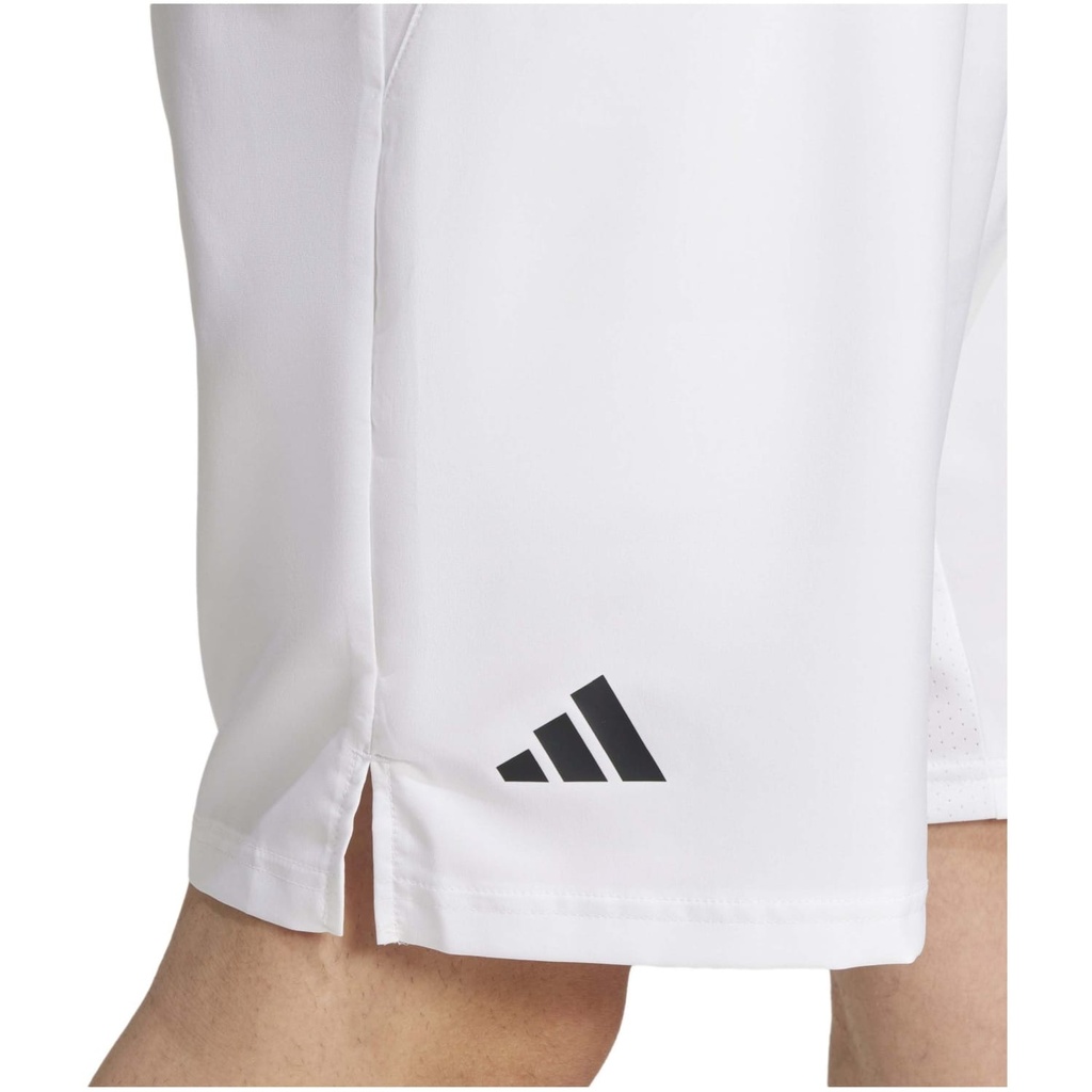 PANTALON CORTO ADIDAS TENIS CLUB 3STR BLANCO