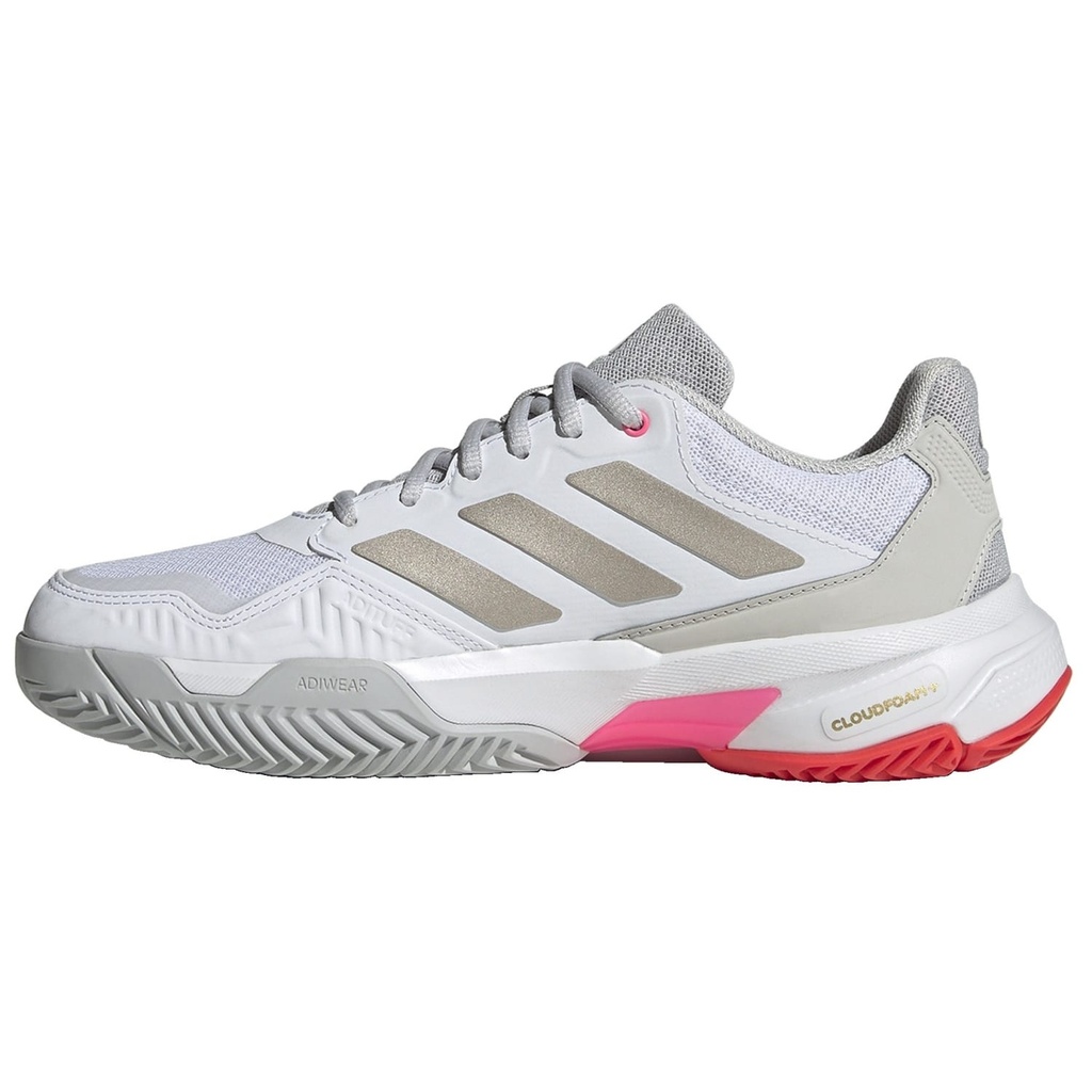 Zapatillas adidas Courtjam Control W Color Ftwr White/iron Met./lucid Red