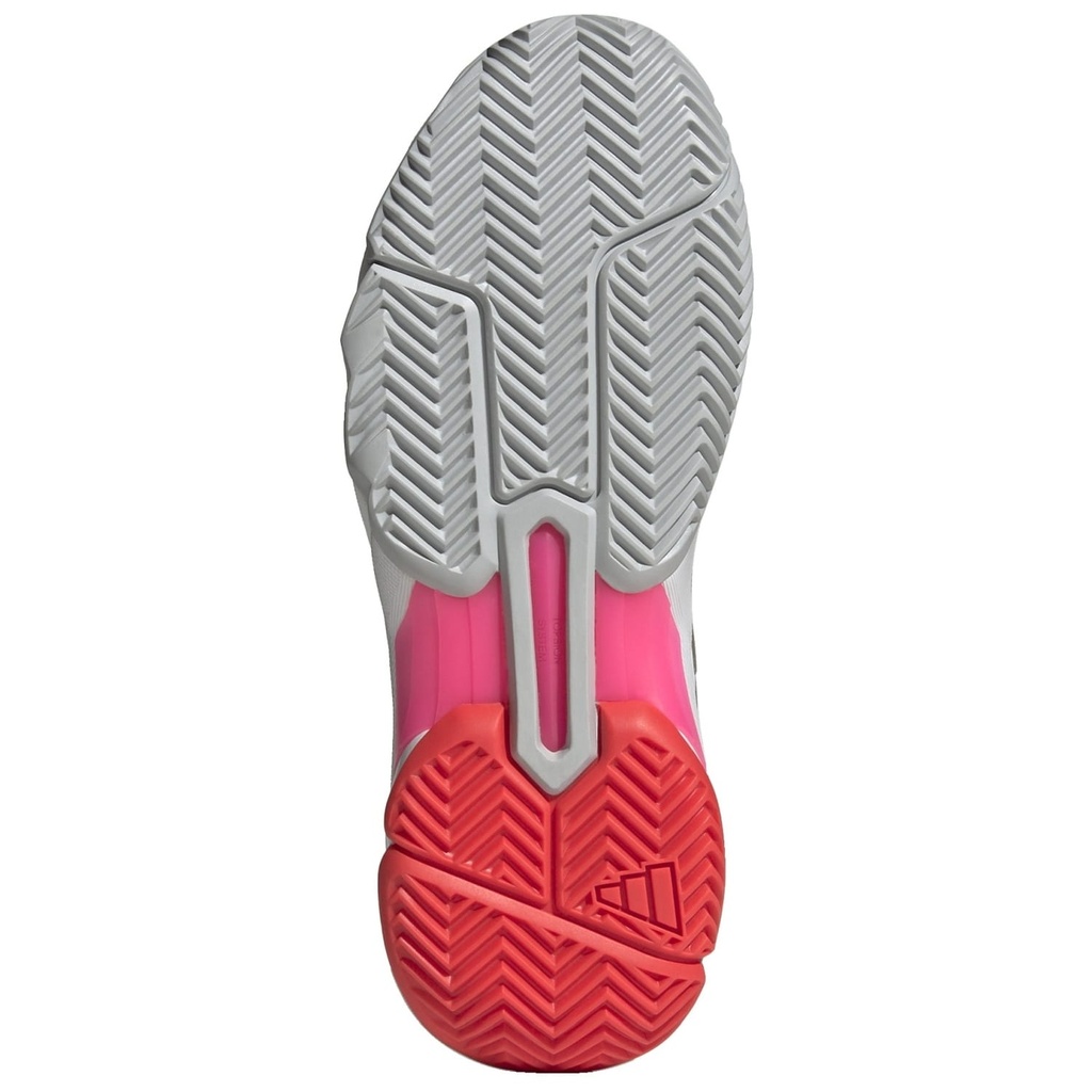Zapatillas adidas Courtjam Control W Color Ftwr White/iron Met./lucid Red