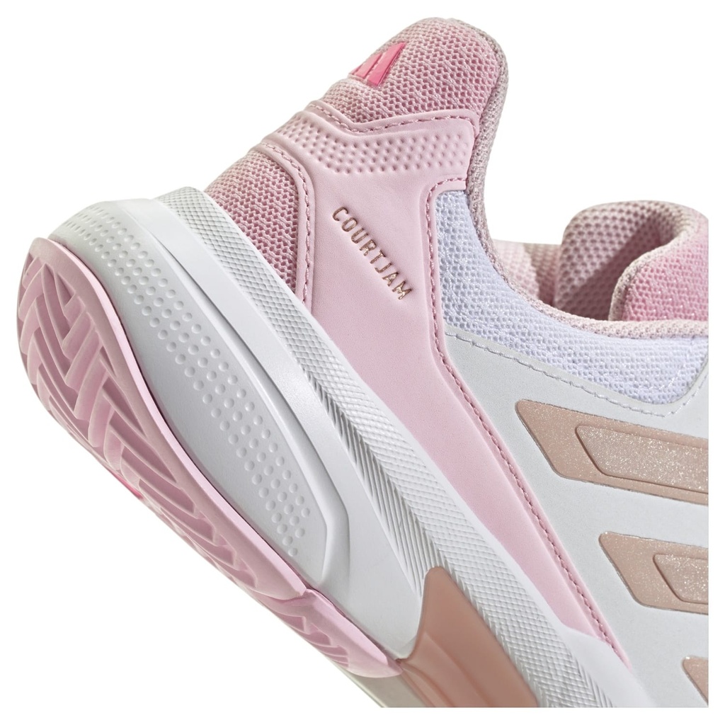 Zapatillas adidas Courtjam Control W Color Ftwwht/silvmt/lucpnk