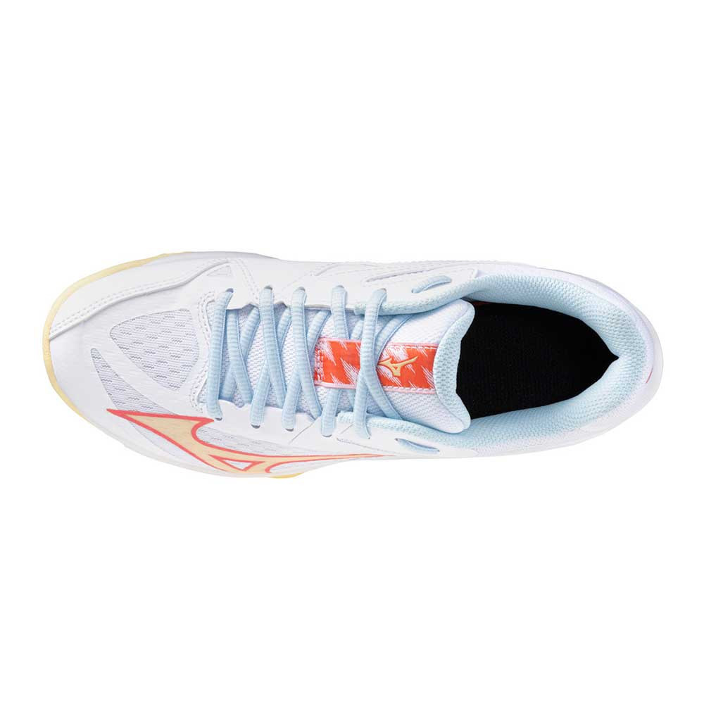 ZAPATILLA MIZUNO THUNDER BLADE Z WOS white/CalypsoCoral/Palebanana