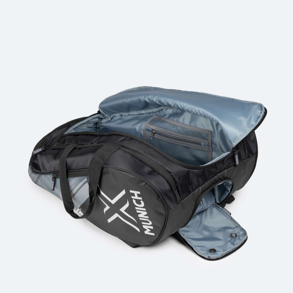 PALETERO MUNICH BASIC TRAINING BACKPACK BLACK & SILVER