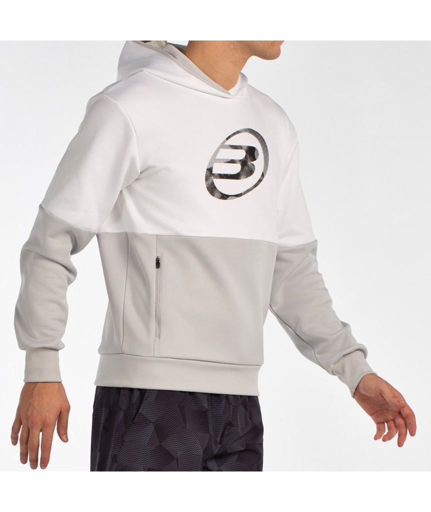SUDADERA BULLPADEL BOYAL BLANCO