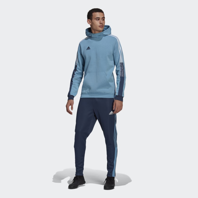 SUDADERA CON CAPUCHA ADIDASTIRO21 HAZY BLUE/C