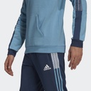 SUDADERA CON CAPUCHA ADIDASTIRO21 HAZY BLUE/C