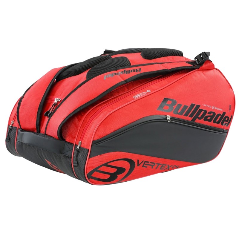 PALETERO BULLPADEL VERTEX ROJO