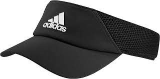 VISERA ADIDAS NEGRAS Y LOGO BLANCO