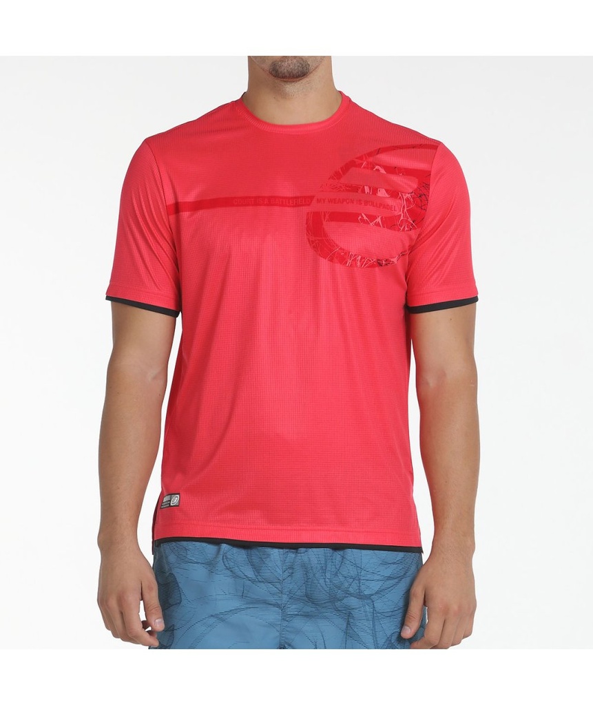 CAMISETA BULLPADEL COCI FRAMBUESA