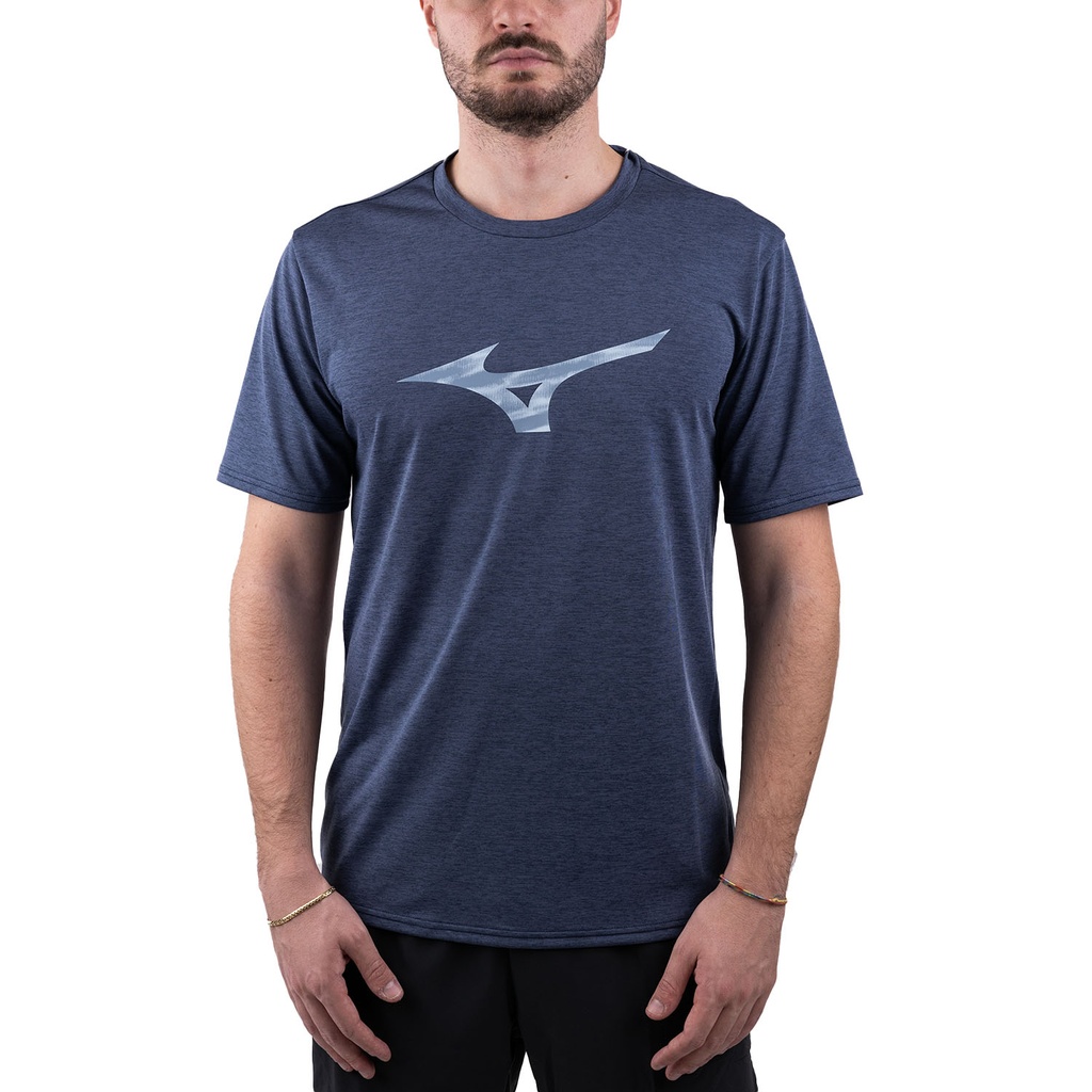 Camiseta Core Drylite Mizuno Azul
