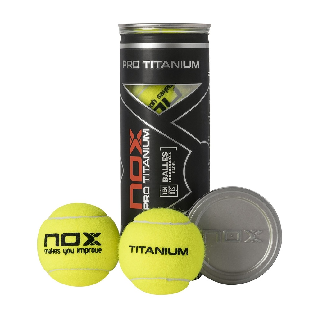 Bolas Nox Titanium bote 3 unidades