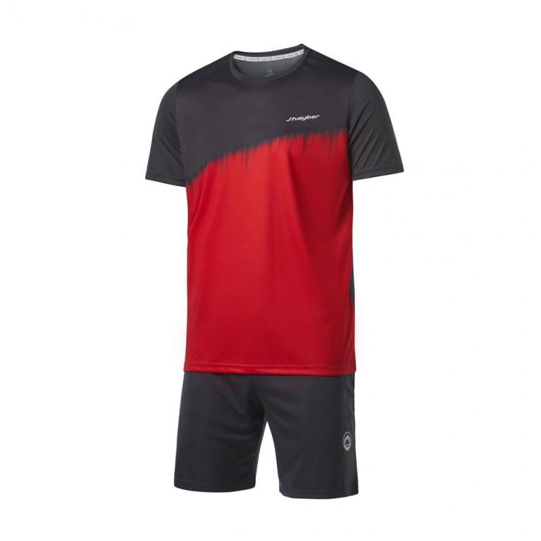 CONJUNTO J'HAYBER RAIN RED-GREY