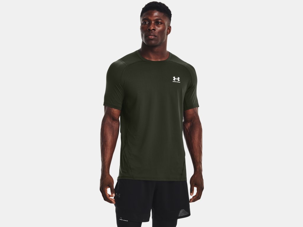 Camiseta UNDER ARMOUR de manga corta ajustada HeatGear® Armour para hombre