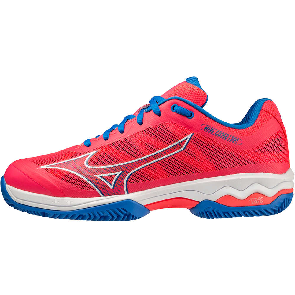 ZAPATILLAS MIZUNO SHOE EXCEED LIGTH PADEL W driven pink/white/place blue