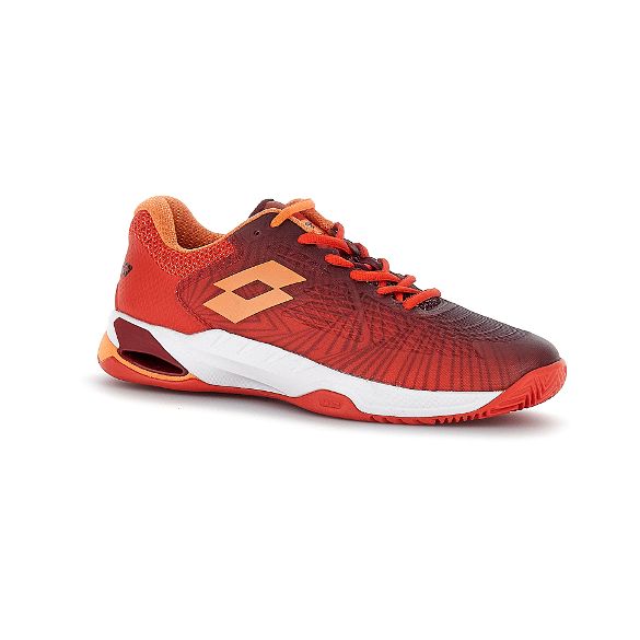 ZAPATILLAS LOTTO SUPERRAPIDA 200IV GRANADINE RED/TAWNY