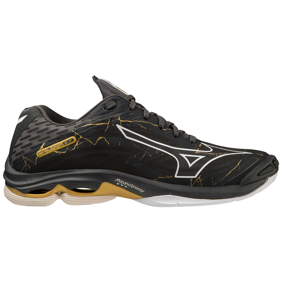 ZAPATILLAS MIZUNO WAVE LIGHTNING Z7  BLACK OYSTER/MP GOLD/IRON GATE