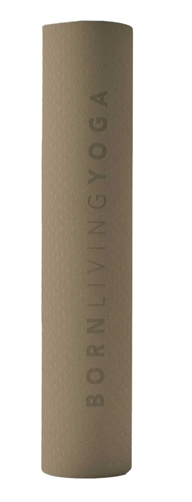 ESTERILLA MAT WAVE-6MM WALNUT (MARRÓN) BORN LIVING YOGA